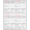 W-2 4up Condensed Ver. 1 Employee Copies B/2/C/2 (BW24UP05)  