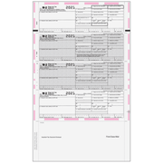 W-2 4up Pressure Seal Horizontal (80483) 