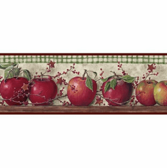 878906 Just Apples Wallpaper Border BH11-089-001-35