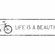 879331 Life is Beautiful Bicycle Wallpaper Border BP8333bd