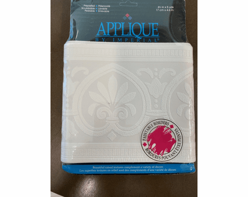 880123 Paintable Wallpaper Border APC9055b