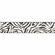 Growing Up Kids Motion Dazzle Zebra Wallpaper Border GK8969bd