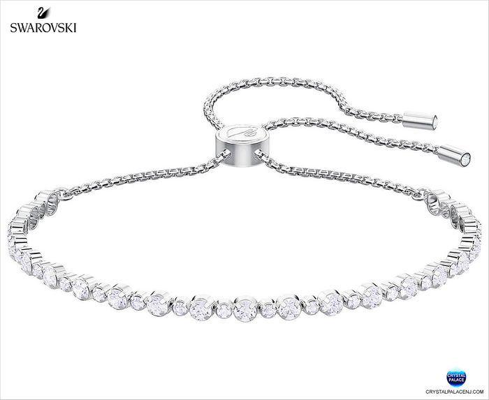 (SOLD OUT) Subtle Bracelet, White, Rhodium 