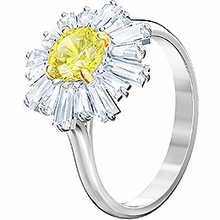  (SOLD OUT) Sunshine Ring, Yellow, Rhodium 