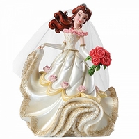 (SOLD OUT) Belle Bridal Figurine Couture de Force by Enesco