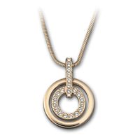 (SOLD OUT) Circle Pendant, rose gold-plated (SOLD OUT) Circle Pendant, rose gold-plated