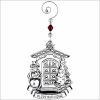 (SOLD OUT) Waterford 2014 Bless Our Home Christmas Ornament (SOLD OUT) Waterford 2014 Bless Our Home Christmas Ornament