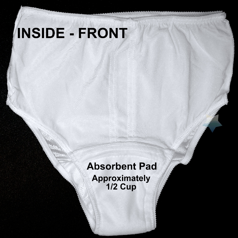 CareFor Ultra Women's Washable Incontinence Panty with Odor Control