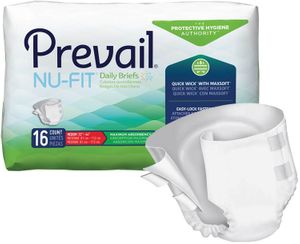 Prevail Nu-Fit Daily Briefs, Maximum Absorbency