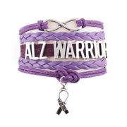 ALZ Warrior Wrap Bracelet