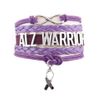 ALZ Warrior Wrap Bracelet