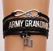 Army Grandma Wrap Bracelet