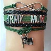 Army Mom Wrap Bracelet