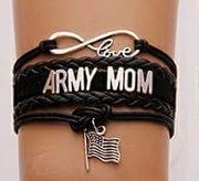 Army Mom Wrap Bracelet