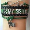 Army Sister Wrap Bracelet Army Sister Wrap Bracelet