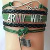 Army Wife Wrap Bracelet Army Wife Wrap Bracelet