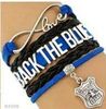  Back The Blue Wrap Bracelet
