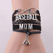 Baseball Mom Wrap Bracelet