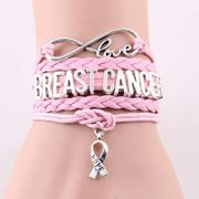 Breast Cancer Wrap Bracelet