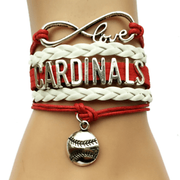 Cardinals Wrap Bracelet