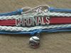 Cardinals Wrap Bracelet