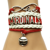 Cardinals Wrap Bracelet