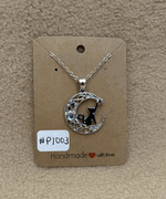 Cat Moon Necklace