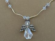 Clear Angel Necklace