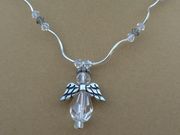 Clear Angel Necklace