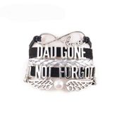 Dad Gone But Not Forgotten Wrap Bracelet
