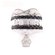 Dalmatian Wrap Bracelet