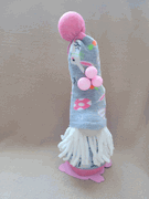 Easter Gnome With Bunnies 