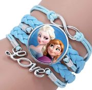 Elsa And Anna Wrap Bracelet