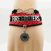 Fire Fighter Wrap Bracelet