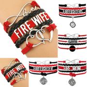 Firefighter Wrap Bracelet