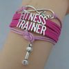 Fitness Trainer Wrap Bracelet