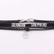German Shepherd Wrap Bracelet