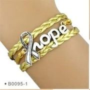 Gold Hope Wrap Bracelet