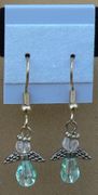 Green Angel Earrings
