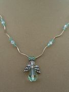 Green Angel Necklace