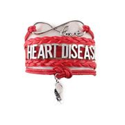 Heart Disease Wrap Bracelet