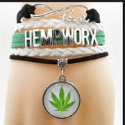 Hemp Work Wrap Bracelet