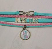 Infant Loss Wrap Bracelet