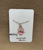 Light Pink Labubu Necklace 
