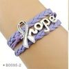 Light Purple Hope Wrap Bracelet