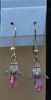 Light Rose Angel Earrings