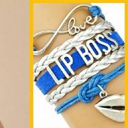 Lip Boss Wrap Bracelet