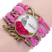 Love You Mom Wrap Bracelet