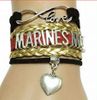 Marines Mom Wrap Bracelet Marines Mom Wrap Bracelet