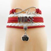 Medical Field Name Wrap Bracelet